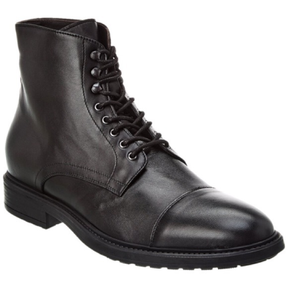 BRUNO MAGLI Rufino Leather Boot In Black